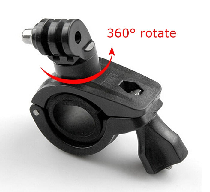 360 Degree Rotation Bike Bicycle Motorcycle Handlebar Handle Bar Mount Holder For Gopro Hero 8 7 6 5 4 SJCAM Camera Accessories