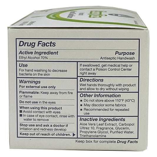 SannyTize Instant Hand Sanitizer, 0.9g Packet, Box of 144