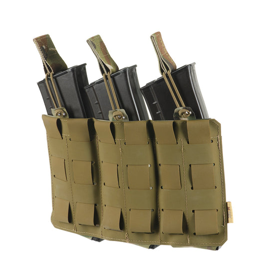 M-Tac Elastic Triple Mag Pouch Elite Laser Cut