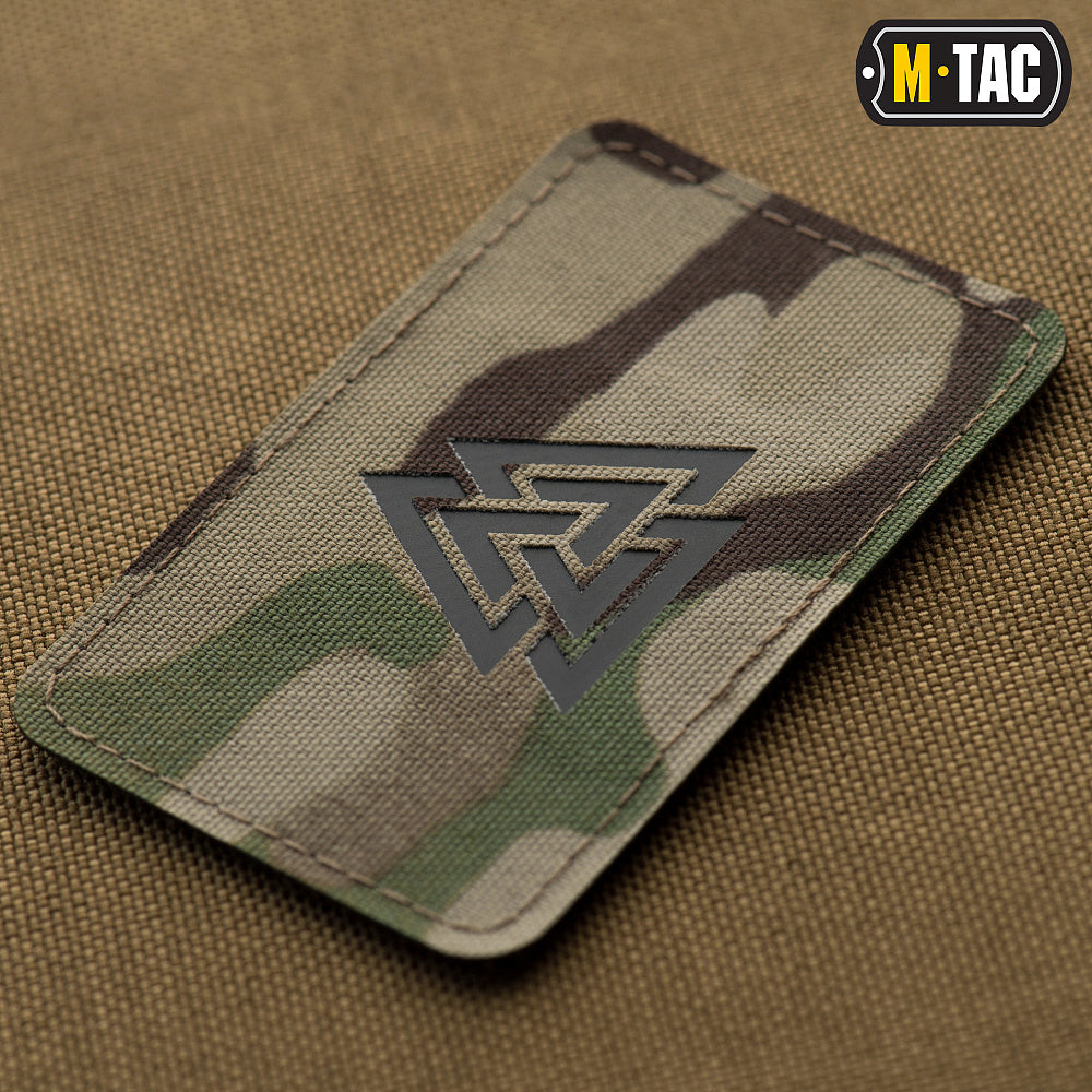 M-Tac Patch Valknut Horizontal Laser Cut