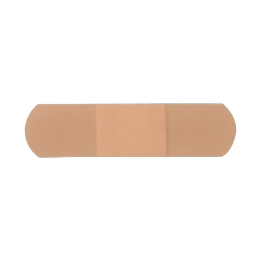 Sheer Plastic Adhesive Bandages Sterile, 3/4" x 3", Box of 100