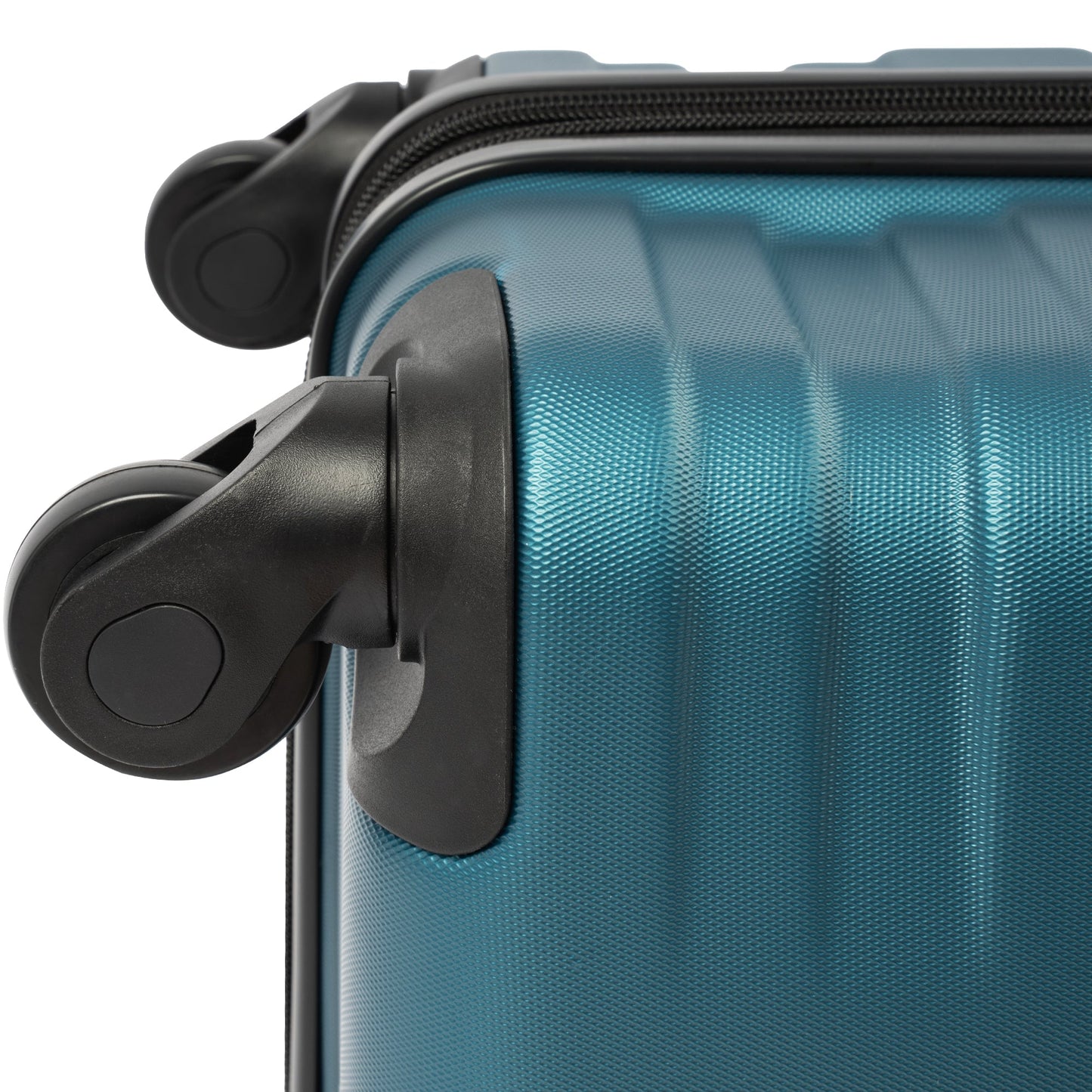 Merax Luggage with TSA Lock Spinner Wheels Hardside Expandable Luggage Travel Suitcase Carry on Luggage ABS 24" blue green