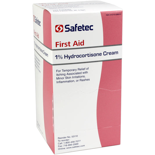 Hydrocortisone 0.9gm. Pouch, 144 per box