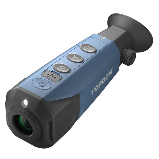 TOPDON TS004 Thermal Imaging Monocular, 320 x 240 TISR 256 x 192 IR Resolution, Supported Wireless Connection, 13mm 50Hz Thermal Night Vision with 11h Battery Life, IP67 Monocular for Hunting