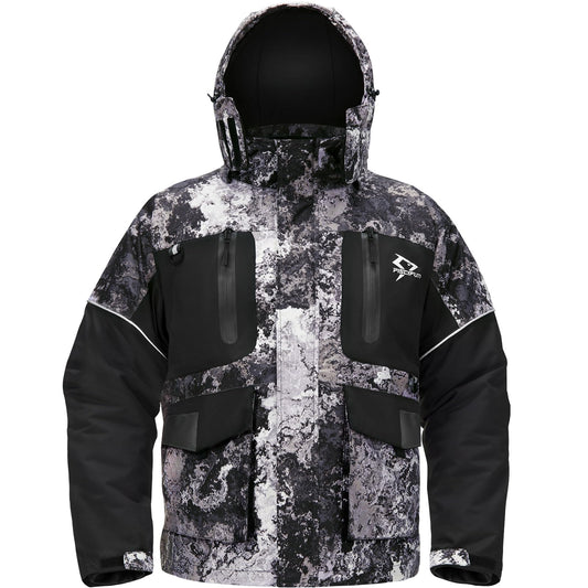 Piscifun Ice Fishing Jacket, Floating Waterproof Ice Fishing Coat, Insulated Jacket for Cold Weather Conditions