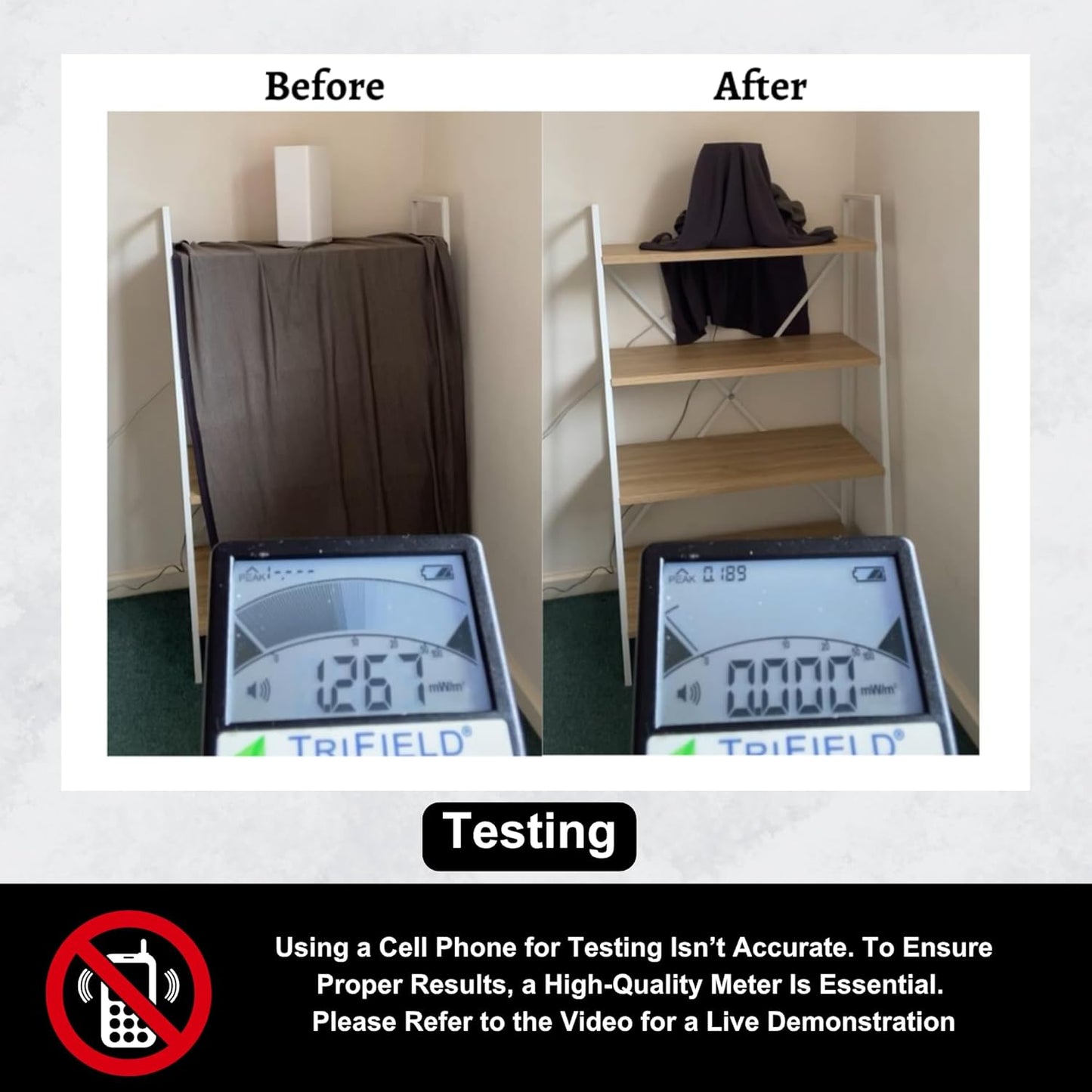 .E-M-F Scarf - Thin & soft - EcoShield™ Bamboo Lyocell Fara-day Silver Fabric - 56x28 inch - Use as a blanket, shawl, head cover, wrap - ideal for everyday 5 G, B T, Smart Meter & Wi Fi environments