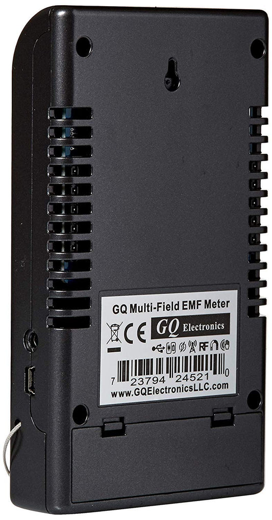 Advanced GQ EMF-380 V2 Multi-Field Electromagnetic Radiation 3-in-1 EMF ELF Meter RF Spectrum Analyzer Ghost Cell Tower Smart Meter WiFi hiden Spy Camera Signal Bug Detector RF up to 8G