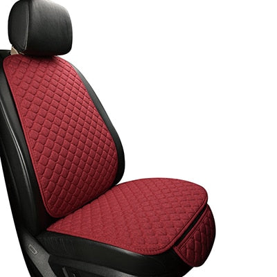 Comfortable Flax car seat cover protector Front or Rear Seat cushion pad cushion back car accessories Suitable for all car mode