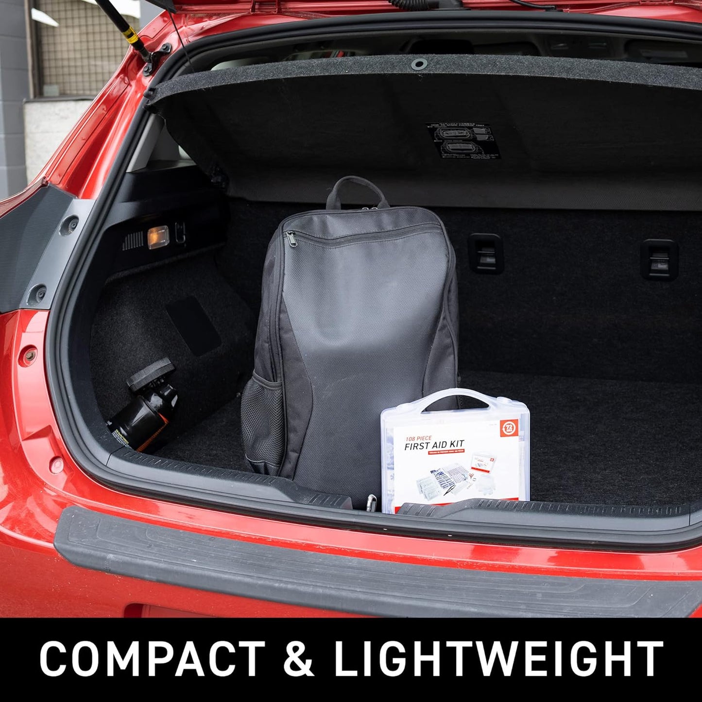 72 HRS Essential Backpack Car Kit (Black)