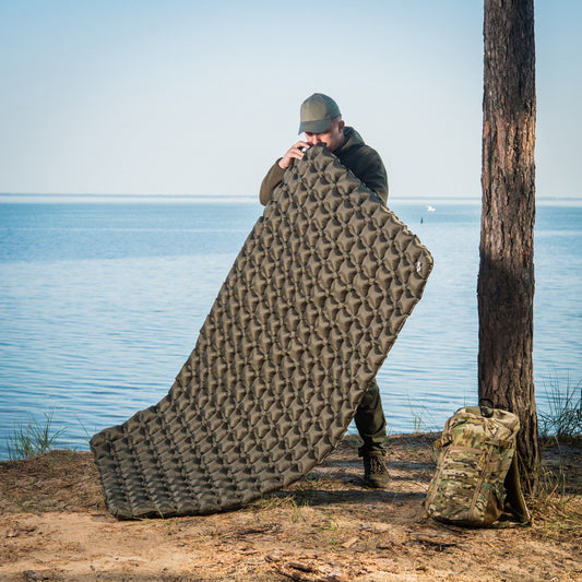 M‑Tac Inflatable Sleeping Pad (77″ × 47″)