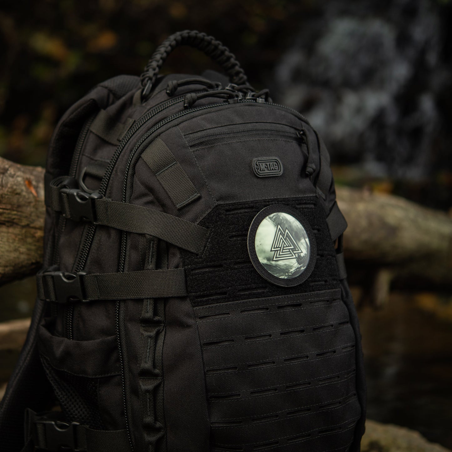 M-Tac Patch Walknut/Drakkar Round (3 inches)