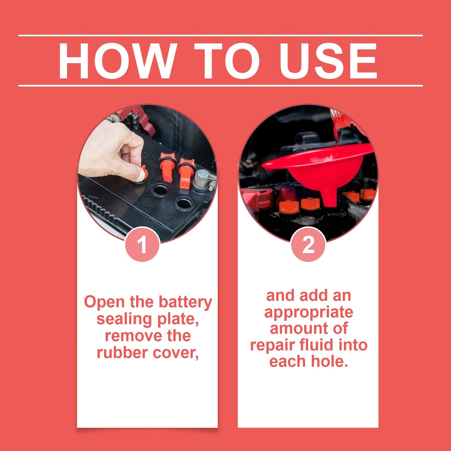 Electric Vehicle Battery Repair Solution, Clean And Improve Performance Maintenance Maintenance Battery Repair Solution