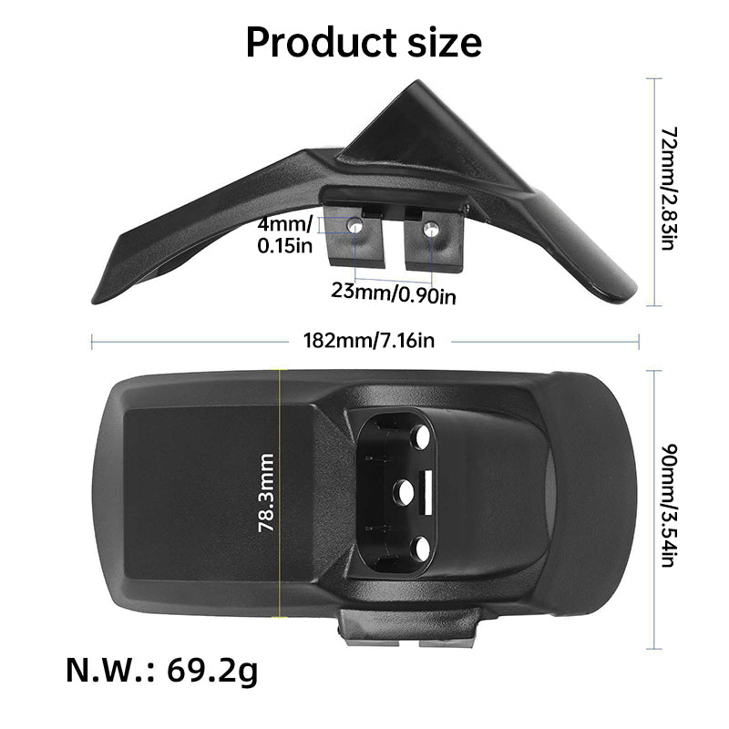 For Kukirin G2 PRO Rear Fender Bracket - 2024 New Scooter Mudguard Support