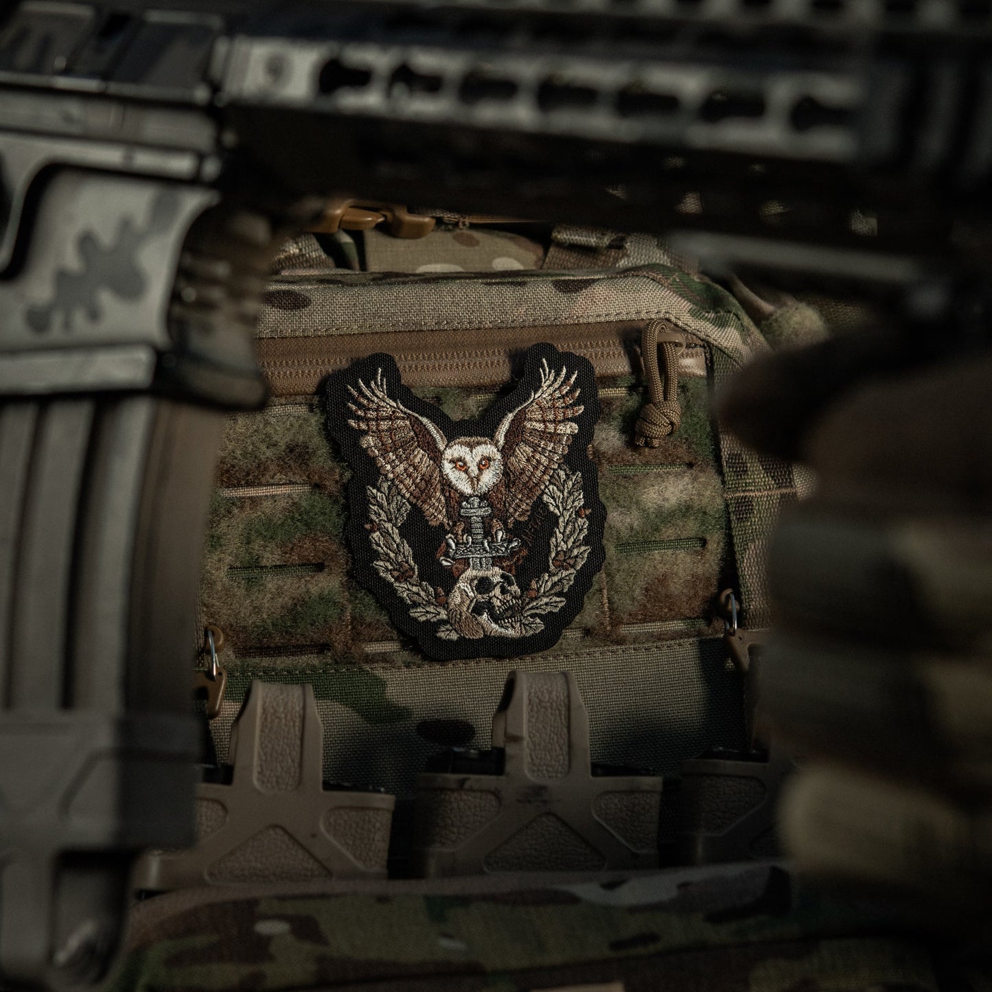 M-Tac Patch Owl Embroidery