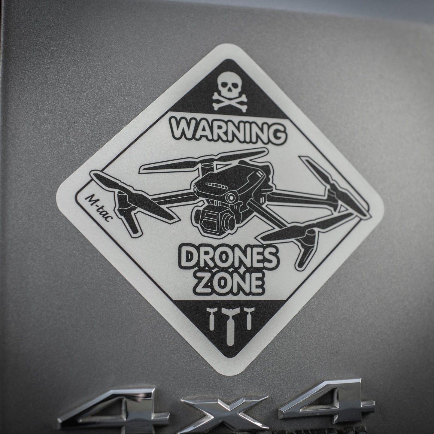 M-Tac Sticker Drones Zone Reflective