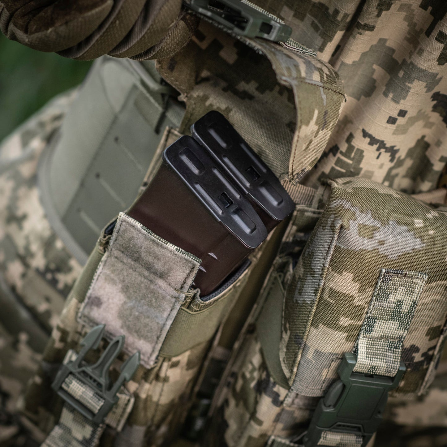 M-Tac Double Mag Pouch with Fastex Buckle