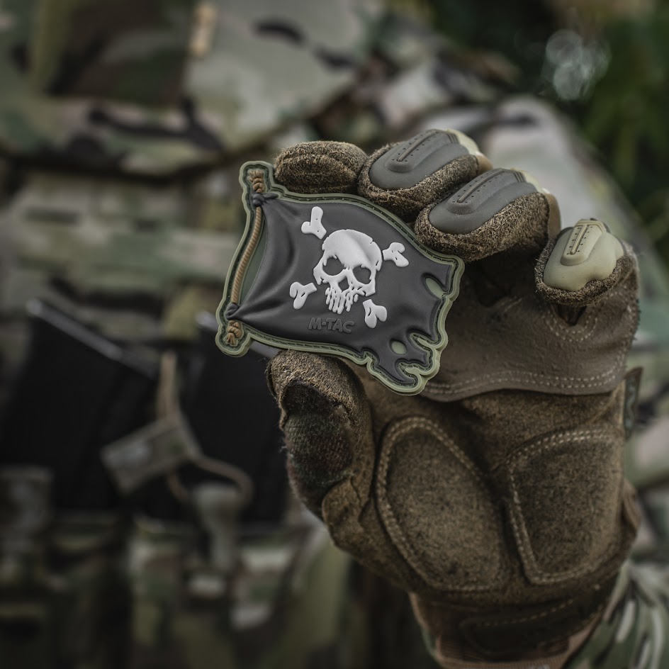 M-Tac Morale Patch Jolly Roger Pirate Flag