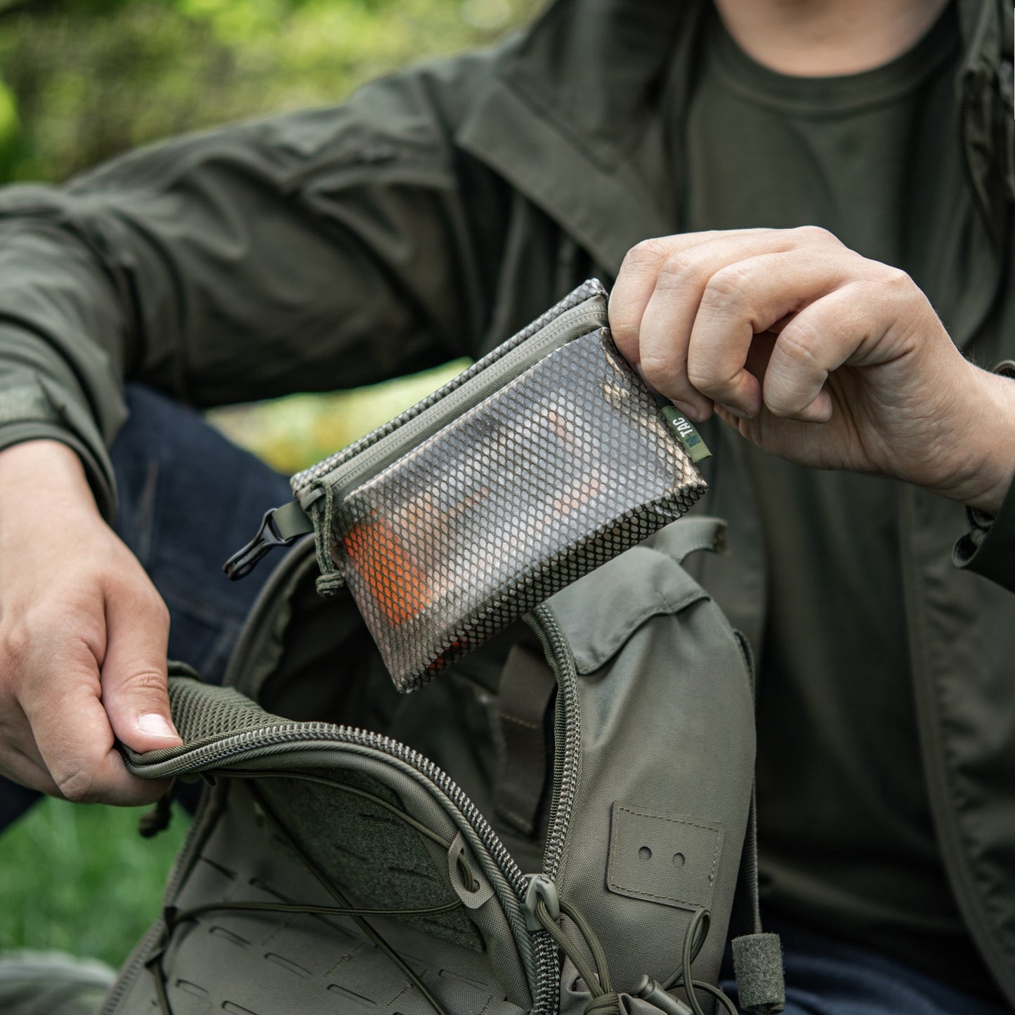 M-Tac Zip Pocket Organizer Set Elite