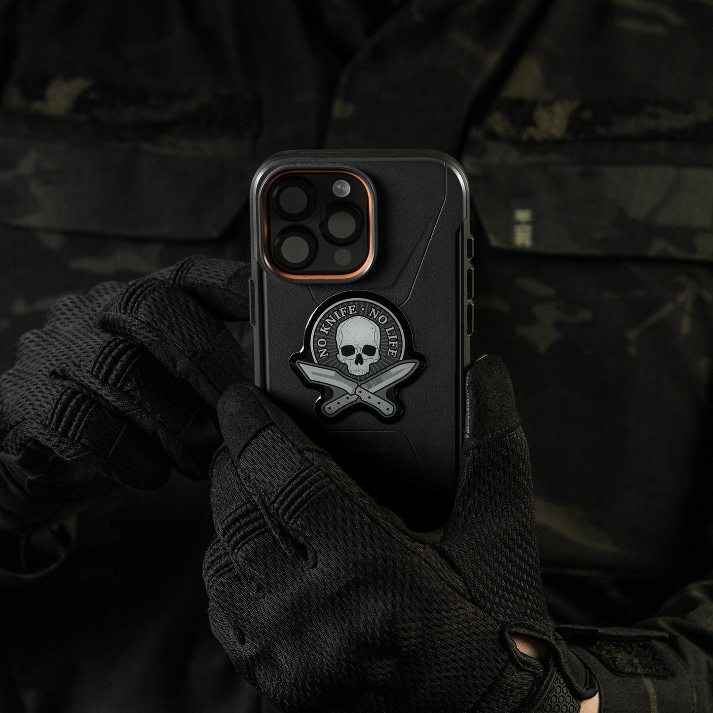 M-Tac Sticker No Knife No Life