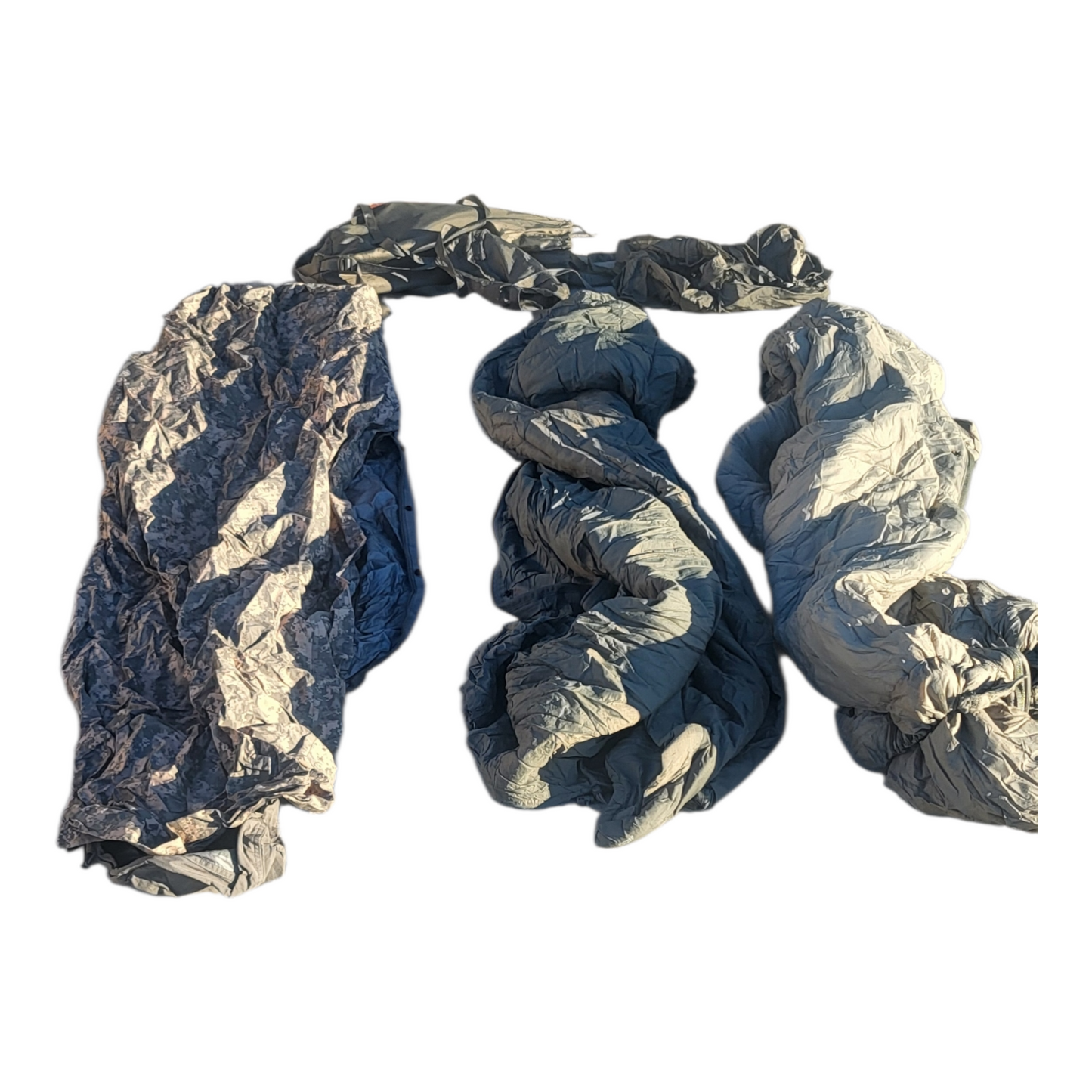 USGI ACU Sleep System 5 Piece Used Complete (stuff sack, Bivy Cover and sleeping bag)