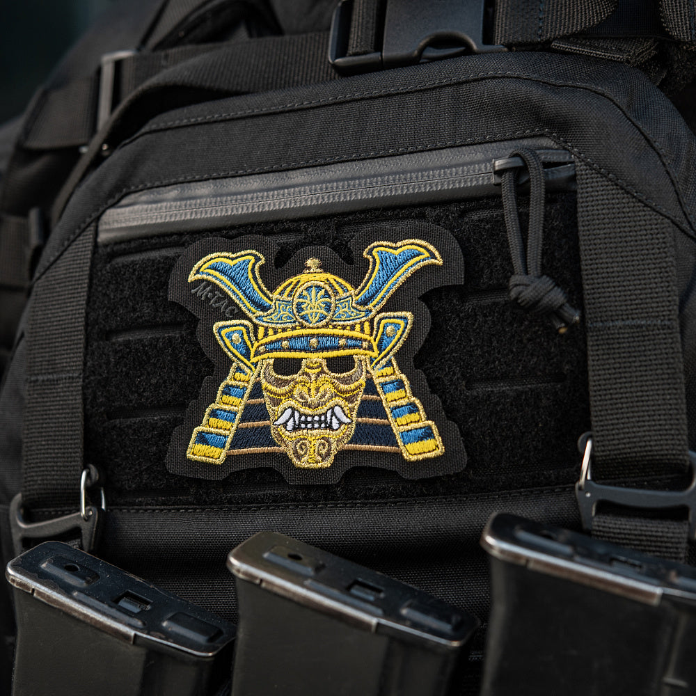 M-Tac Samurai Mask Embroidered Patch