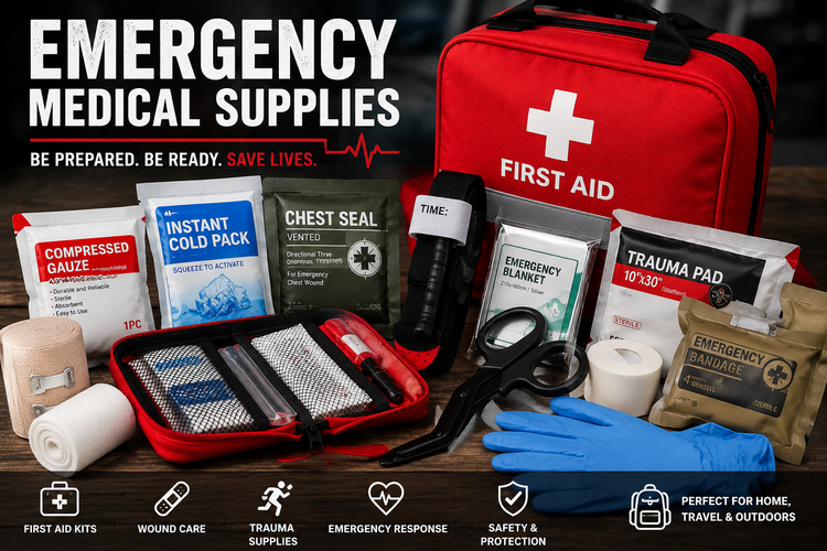 Emergency Medical Supplies First Aid Kits | Trauma Kits