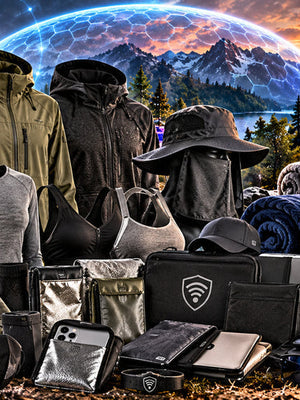 EMF and Faraday protection clothing and blankets