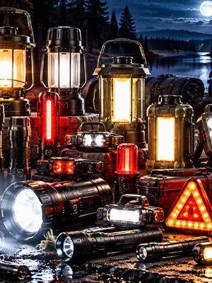 Flashlights, lanterns and emergency lighting