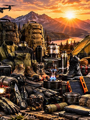 Featured rugged outdoor and preparedness gear