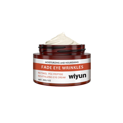 Retinol Polypeptide Revitalizing Eye Cream, Firming Skin Around Eyes Lighten Dark Circles Crow's Feet Moisturizing Eye Cream