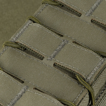 M-Tac Double Open Top AR/AK Mag Pouch Laser Cut