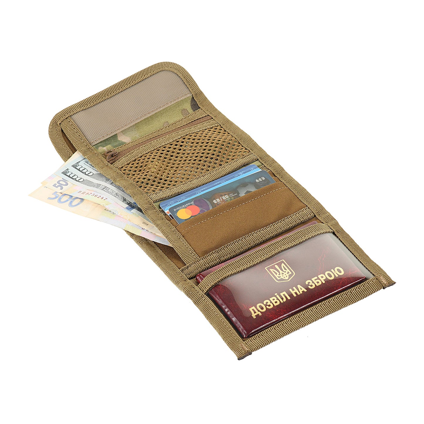 M-Tac Wallet With Patch Panel Gen.II Elite