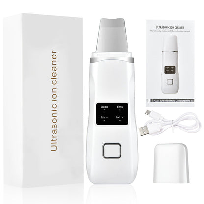 Ultrasonic Peeling Machine HailiCare Positive And Negative Ions Red And Blue Light To Remove Blackheads And Acne Beauty Instrument