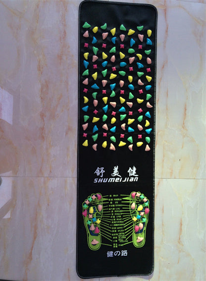 Reflexology Walk Stone Foot Leg Pain Relieve Relief Walk Massager Mat Health Care Acupressure Mat Pad massageador