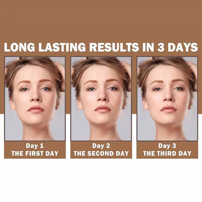 Tear off eyebrow cream is not easy to peel off, anti smudging and long-lasting tear off eyebrow cream