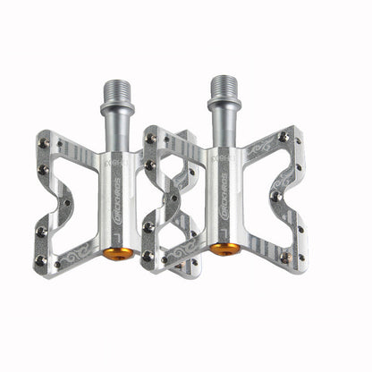 Bicycle Pedal Mountain Bike Road Aluminum Alloy Pedal Three-Bearing Pedal