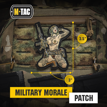 M-Tac Morale Patch Tactical Girl