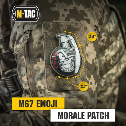 M-Tac M67 Grenade 3D PVC Patch