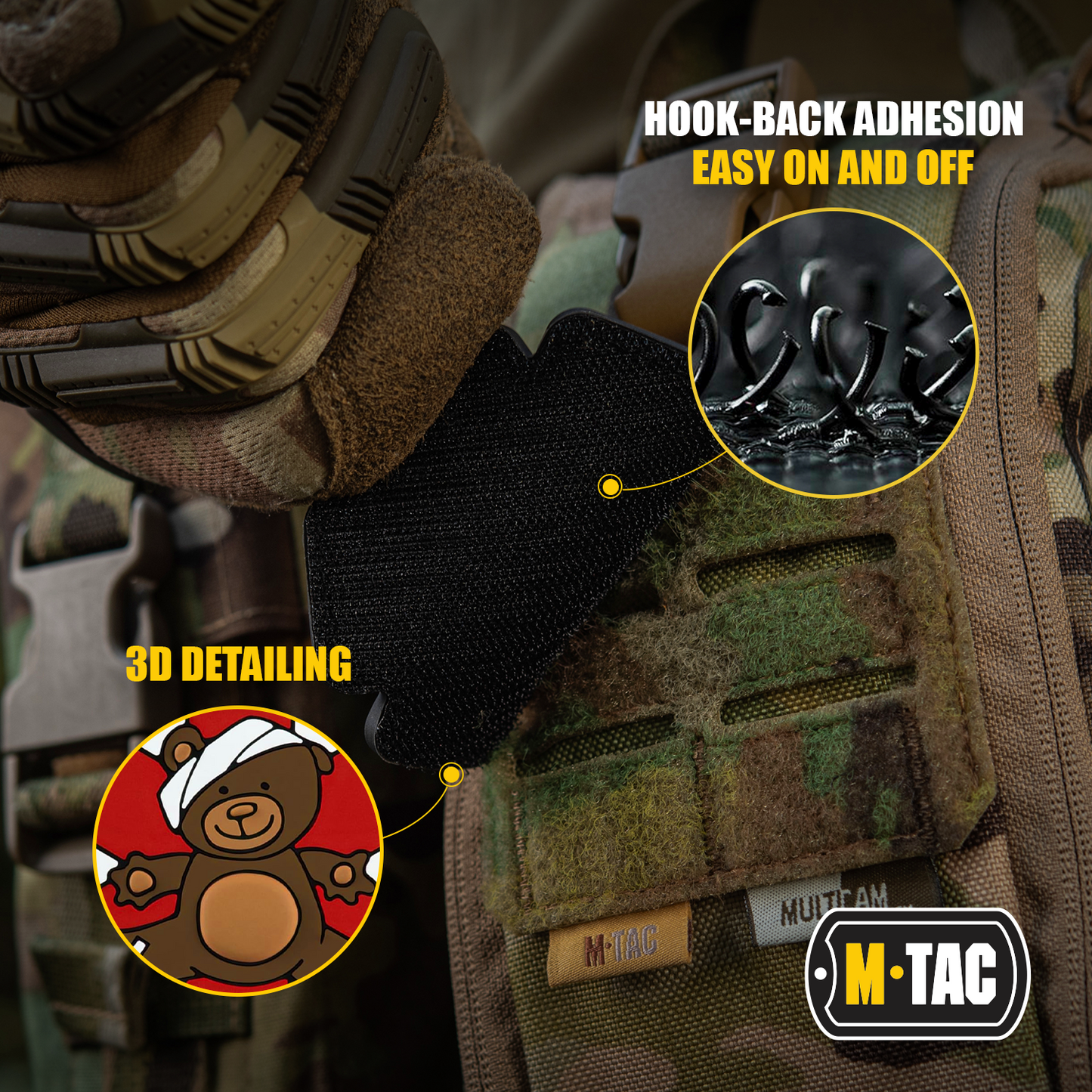 M-Tac Patch Paramedic Bear Embroidery