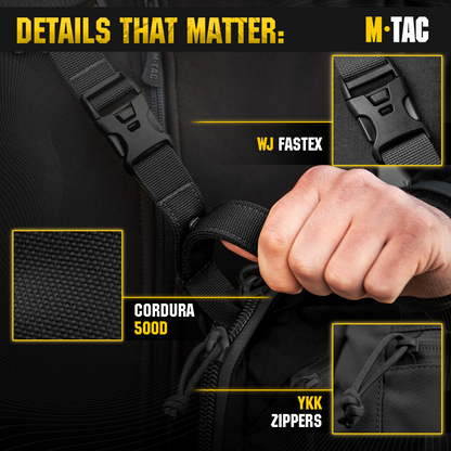 M-Tac Elite Sphaera Large Bag Gen II with Loop Panel