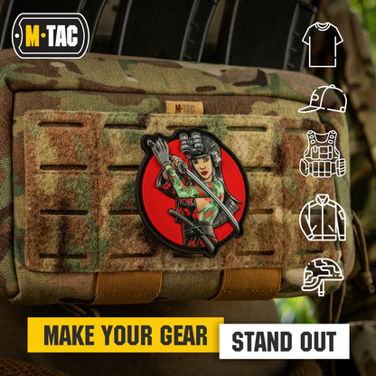 M-Tac Morale Patch Tactical Girl №3