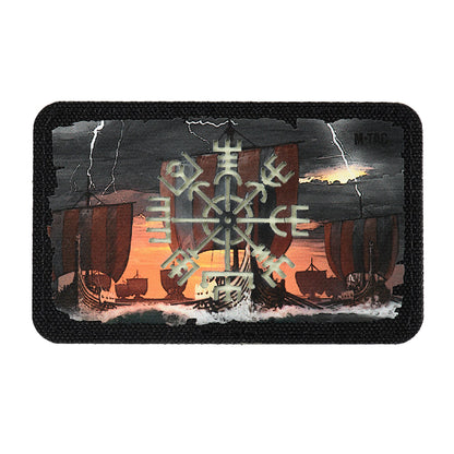 M-Tac Patch Vegvisir/Drakkar Rectangular (3 inches)