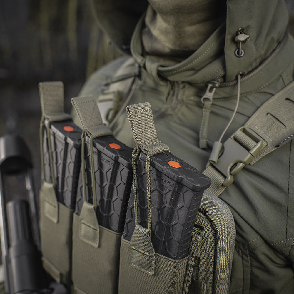 M-Tac Elastic Triple Mag Pouch Elite