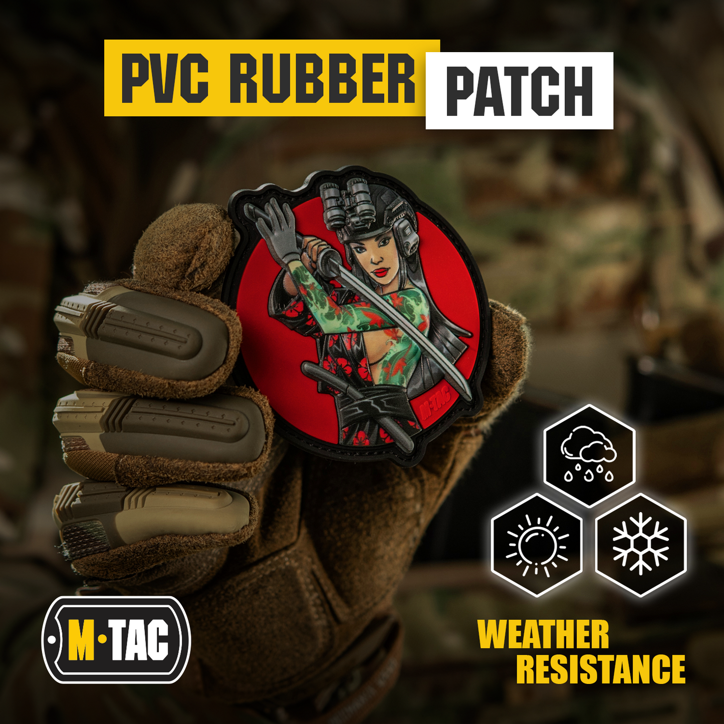 M-Tac Morale Patch Tactical Girl №3