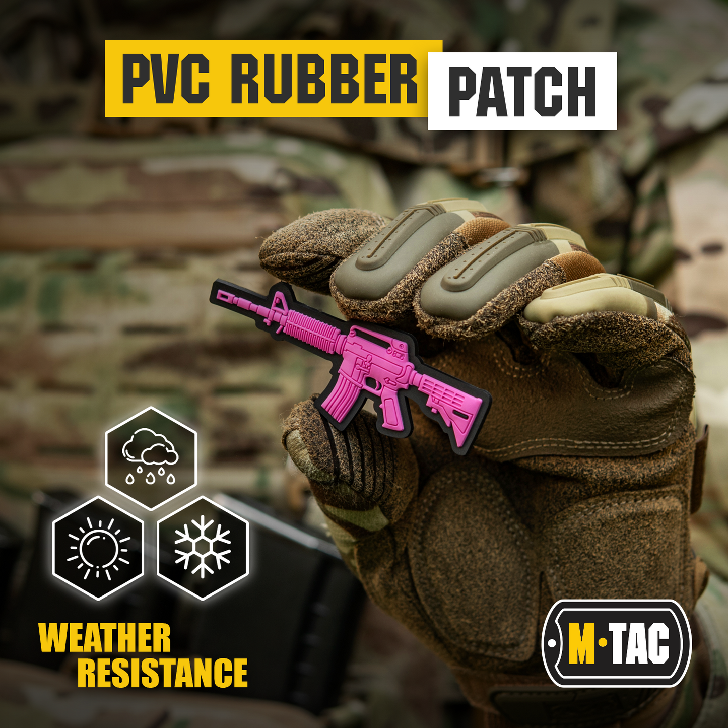 M-Tac Patch M4A1 3D PVC