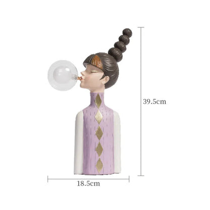 Bedroom Bedhead Bubble Girl Nightlight Decoration Atmosphere Light Ornament Ornament