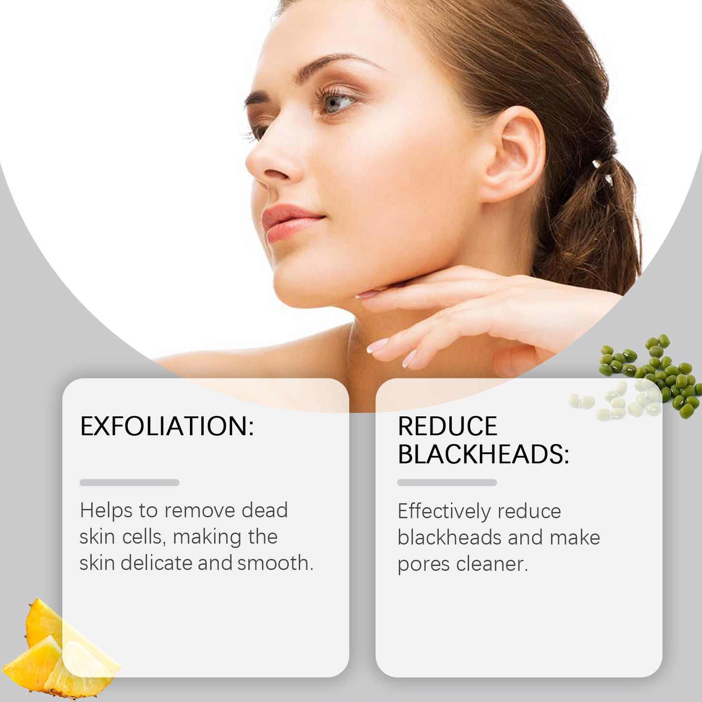 Cleansing Flour Gently Cleanses Face, Moisturizes And Hydrates Skin, Refreshing And Non-Greasy Cleansing Flour