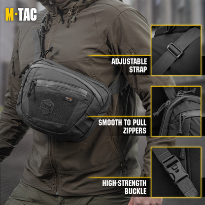 M-Tac Elite Sphaera Large Bag Gen II with Loop Panel