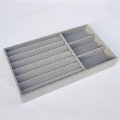 Velvet Stackable Jewelry Organizer, Portable for Rings, Earrings and Necklaces.