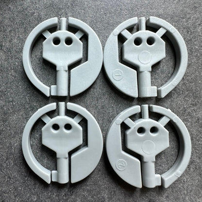 Emergency Handcuff Keys - 4-pack